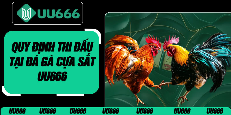 Quy Định Thi Đấu Tại Đá Gà Cựa Sắt UU666